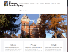 Tablet Screenshot of palousescenicbyway.com